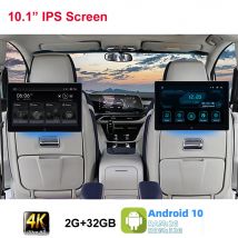 Monitor per poggiatesta per auto da 10.1 pollici Tablet PC Andriod 10 GPS Logge 4K WIFI Lettore video Monitor 2G + 32GB ROM Dash Andriod Car Monitor