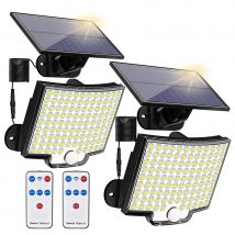106/318 LED lampa słoneczna zewnętrzna 328 reflektory LED IP65 wodoodporny czujnik ruchu ludzkie