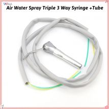 Dental Luft Wasser Spray Dreifach 3-Wege-Spritze Handstück + 2 Düsen Tipps Rohre + Silikon Schlauch Schlauch Dental Labor Zahnarzt Ausrüstung