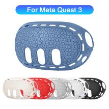 Custodia protettiva in Silicone per cuffie Meta Quest 3 VR custodia protettiva antigraffio occhiali