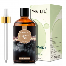 PHATOIL 100ml fragancia de Magnolia aceite esencial almizcle blanco lino fresco madreselva melocotón para Aroma vela jabón bálsamo labial fabricación