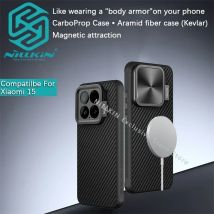 Nillkin For Xiaomi 15 Pro MagSafe CarboProp Magnetic Case Lens cover phone Case shell bracket protective case For Mi 15 Pro