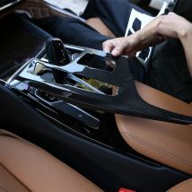Für BMW 5 Series G30 2018-22 Auto Center Konsole Getriebe Shift Panel Rahmen Abdeckungen Trim ABS