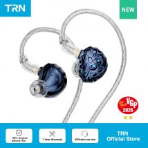 Auricolari ibridi TRN Whale Shark con triplo driver dinamico + planare, monitor in-ear