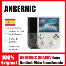 Console di gioco retrò portatile anbernic RG406V-Display Multi-Touch IPS da 4 pollici, uscita DP Android 13, 1080p e aggiornamenti FOTA