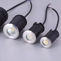 IP67 DC12V illuminazione per esterni 3W 5W giardino giardino gradino scale pavimento Deck LED incasso lampade interrate LED faretto sotterraneo 220V