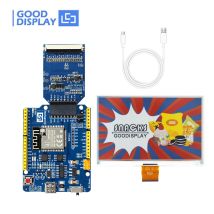 7,3-Zoll E-Paper-Display-Modul, 6 Farben, niedriger Stromverbrauch, SPI-Schnittstelle, 800x480 Pixel Bildschirm mit E-Ink Spectra 6 Technologie