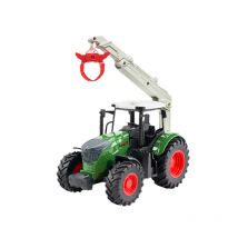 1/24 Farmer Harvester Car Model Engineering Car Tractor Toy Sliding Farm Vehicle Boy Toy Car Model Diecast Simulation Car Gifts