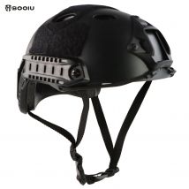 BOOIU Airsoft Fast Helm PJ/MH Taktische Helme CS Reiten Schießen Helm Paintball Militärische Schutzausrüstung für Outdoor-Sportarten