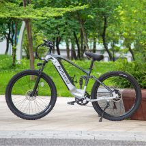 Nathaniel SYR03, 27,5-Zoll-Rahmen aus Aluminiumlegierung, 1000-W-Bürstenloser Motor, elektrisches Mountainbike, 48-V-20-Ah-Lithiumbatterie, 70 km Reichweite, E-Bike
