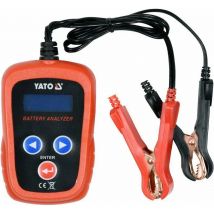 Yato YT-83113 medidor de energía y batería Negro, Rojo