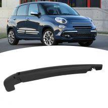 Auto parabrezza posteriore parabrezza braccio tergicristallo accessorio gomma nero misura per Fiat 500 312/500L/500X 334 accessorio auto