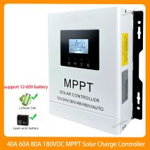 40A 60A 80A 180VDC MPPT Solar Laderegler PV Solar Panel Laderegler Für 12V 24V 36V 48V 60V PV System