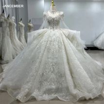 Prinzessin Plus Size Brautkleider 2025, Spitze, lange Ärmel, nach Maß, Stufenrock, Brautkleid, Vestidos de Novia