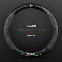 Car Steering Wheel Cover For Peugeot 106 107 108 206 207 208 301 307 308 406 407 408 508 607 2008 3008 4008 5008 GT RCZ Rifter