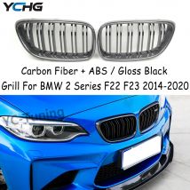 M2 F87 Pre-Lci F22 F23 Carbon Fiber Front Bumper Grill Für BMW 2er F22 F23 F87 M2 218i 220i 228i 230i M235i M240i 2014-2020
