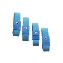 10pcs Blue Stim Loops Adjustable Conductive  Estim Wrist Strap Components