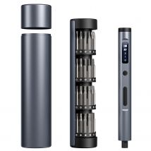 Set di cacciaviti elettrici di precisione 62 in 1 Kit di utensili elettrici Mini punte piccole wireless ricaricabili Riparazione di celle mobili senza fili Nuovo
