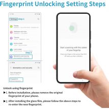 2/4Pcs HD Tempered Glass For Samsung Galaxy S23 5G Ultra-Thin Fingerprint Unlock Screen Protector