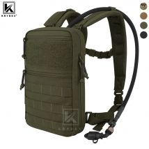 KRYDEX 500D Taktischer 50-Unzen-Trinkrucksack, modular, 1,5 l, Wasserblasen-Tasche, Jagd, Outdoor, Wandern, Zubehör