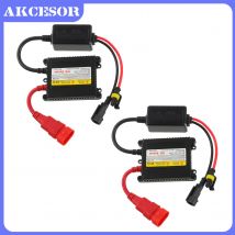 2 Stück HID-Vorschaltgerät Super Slim 55 W Auto-Xenon-Lichtstabilisator DC 12 V für D1 D2 D3 D4 H1 H4 H3 H7 H8 H9 H11 H13 9003 9005 9006 9007