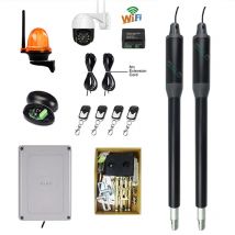 AC110V/220V a 24V elettrico automatico forte doppio braccio apricancello a battente fino a 660 libbre Hardware KIT porta vialetto