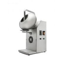 Almonds Chocolate Coating Machine Peanut Vertical Hot and Cold Air Sugar Coating Pan Machine