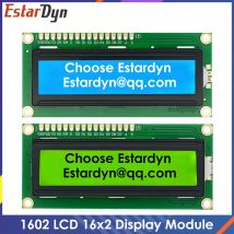 Lcd1602 1602 Modul grüner Bildschirm 16x2 Zeichen LCD-Anzeige modul. 1602 5V grüner Bildschirm und weißer Code für Arduino