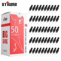 STIGMA 20/50PCS Cartridge Tattoo Needles Round Liner 1RL 3RL 5RL 7RL 0.3/0.35mm Disposable Sterilized Safety Tattoo Needles