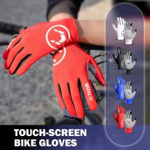 Outdoor Touch-screen Nicht-slip Voll Finger Radfahren Handschuhe Silikon Wandern Klettern Männer Frauen Dünne Radfahren Handschuhe