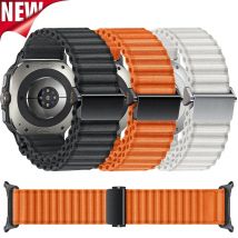 Nylon Ocean Armband für Samsung Galaxy Uhr 7 Ultra 47mm Band Sport Armband Armband für Galaxy Watch 7 Ultra No Gapes Armband