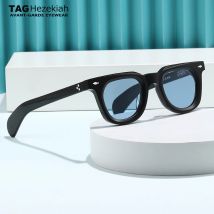 TAG Hezekiah Luxury Brand fashion sunglasses Men VENDOME designer handcrafted Vintage sun glasses Retro Acetate Sunglass Women