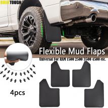 4x Paraspruzzi Paraspruzzi Paraspruzzi Parafango Per Dodge Ram pickup 1500 2500 3500 4500 5500 4000 NightRunner Regular Chassis Cab