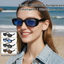 Cat Eye Fashion Brille Wireless Audio 5.3 Bluetooth Brille 2-in-1 UV-Schutz Polarisierte Anti-Blaulicht-HIFI-Klangqualität
