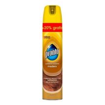 Pronto- Limpiador Aerosol Classic para muebles 5 en 1- Antipolvo y Abrillantador- Pack de 3 Uds x 300 ml