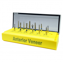 DENTAL Diamantbohrer, komplett aus Keramik/Porzellan, Vorderfurnier/gebrochene Krone/Standard-Zahnmaterial