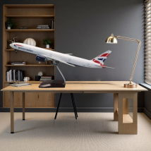 47 cm Flugzeug Diecast 777 British Airways Modellflugzeug mit Licht und Rad Harzmodell Spielzeug Junge gesammeltes Geschenk von Aviat