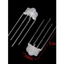 20pcs Mechanical Keyboard Light RGB LED 4pin RBG Lamp Full-color For Kailh OTM Gateron Greetech Switch Keycool Razer Keyboard