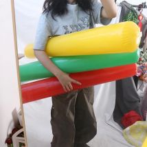 Float Water Noodles Inflatable Cheer Sticks Blow up Inflatable Toys Pool Inflatable Sticks PVC Swimming Pool Pool Noodles Adults