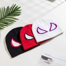 Neue Marvel Spider Miles Gwen Peter Beanie Strickmütze Unisex Casual Streetwear Outdoor Fashion Cosplay für Damen Herren