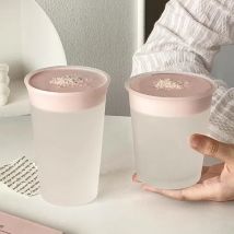 Cute Frosted Glass Cup For Home Simple Glass Coffee Cup Tumbler For Wine Juice Tea Whiskey Espresso 365ml Drinking Glasses Gift