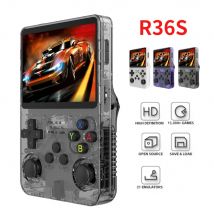 Open Source R36S Console per videogiochi portatile retrò sistema Linux schermo IPS da 3.5 pollici lettore Video tascabile portatile R35S 64G giochi