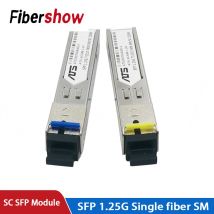 1.25G Gigabit SC BIDI SFP Module 10/20/40KM SM GBIC Compatible for Juniper Switch 10M/100M/1000M Optical Module