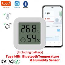 Neueste Tuya Bluetooth Temperatur Feuchtigkeit Sensor LCD Thermometer Mini Smart Elektrische Hygrometer APP Fernbedienung Hause
