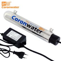 Coronwater 1gpm Sistema de purificación de desinfección UV de agua para filtro de agua doméstico