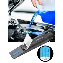 5 in 1 Freezing Point Refractometer ATC Car Battery Fluid Antifreeze Tester Urea Propylene Glycol Ethylene Detergent Measuring