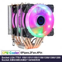 CPU Cooler CPU ventola di raffreddamento 3pin per Intel LGA 2011 X99 X79 processore Cooler radiatore silenzioso per scheda madre x99 lga 2011-3