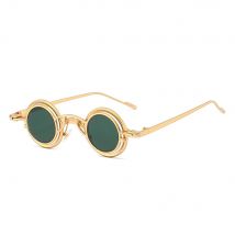 New Round Sunglasses Unisex Women Men Steampunk Glasses Personality Hip-hop Fashion Sun Shades UV400 Small Eyewear