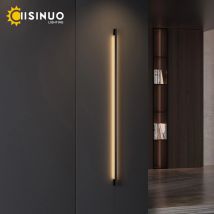 Lampada da parete moderna e minimalista lunga Lampada da parete a LED per interni Soggiorno Camera da letto Lampada da sfondo Decorazioni per la casa 90V 240V