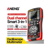 ANENG AOS03Oscilloscope Digital  Multimeter 280MS/s Sampling Rate 50MHZ Analog Transistor  Bandwidth Support Waveform Test Tools